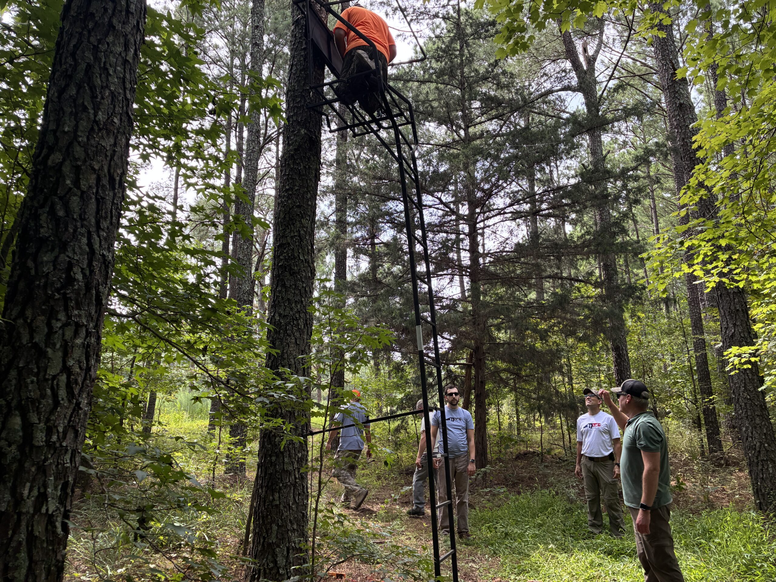 A Day in the Woods: Mentoring, Teamwork, and Prepping for Deer Season